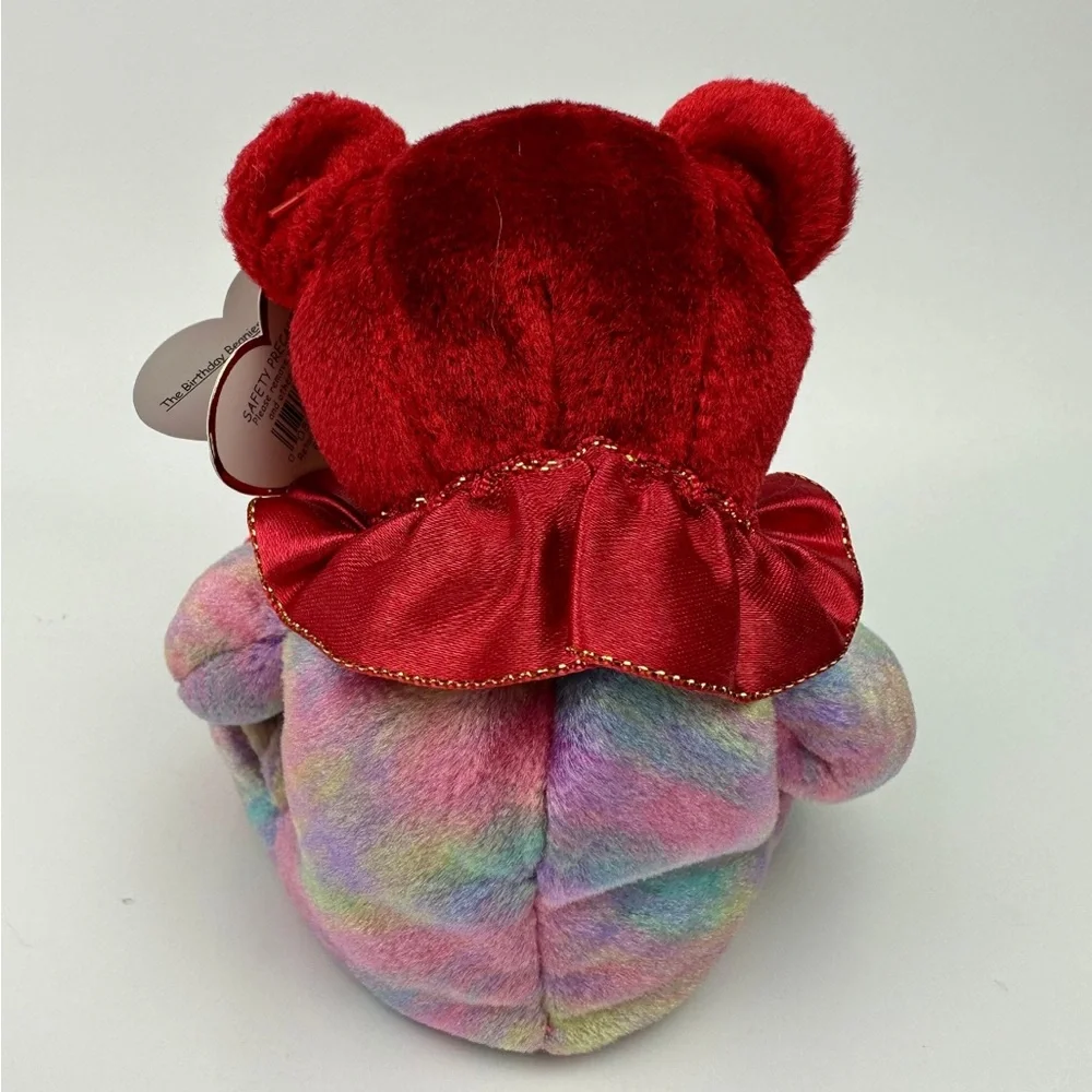 TY BEANIE BABIES HAPPY BIRTHDAY "JULY" THE BEAR. MWMT NOW RETIRED - Picture 4 of 5